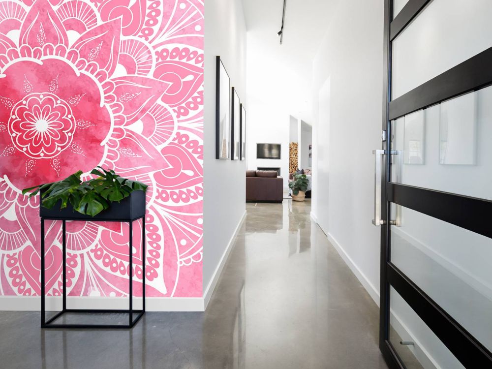 Mandala met bloemenpatroon
