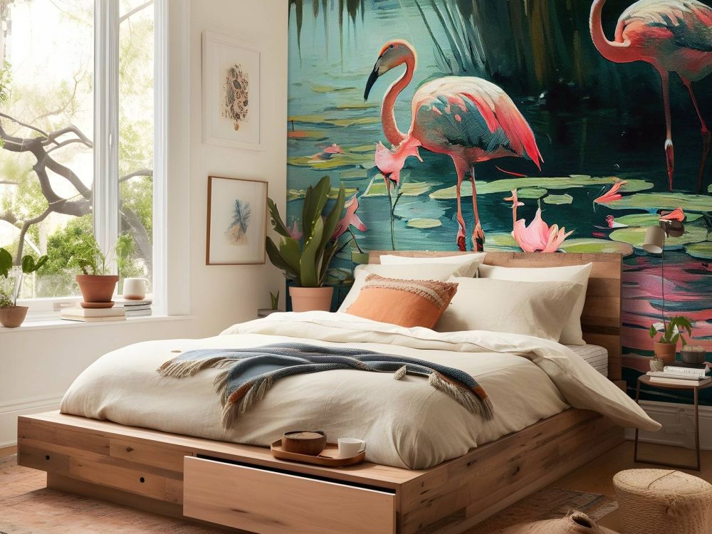 Waterlelie Flamingo Oase