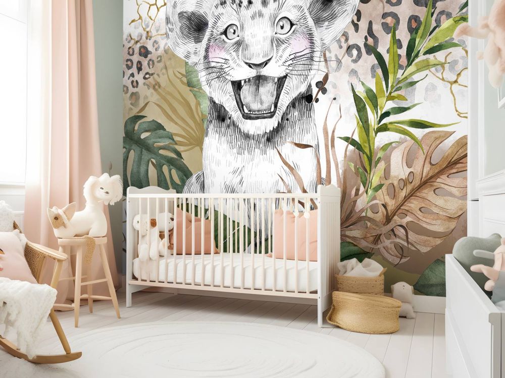 Savana baby leeuw