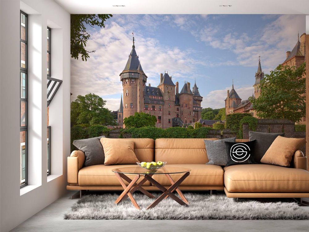 Kasteel de Haar vanaf het water