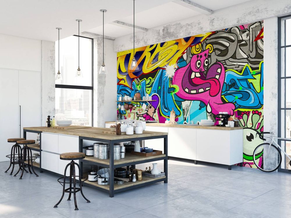 Stoere graffiti