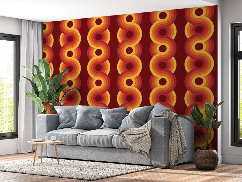 Figuren in retro stijl