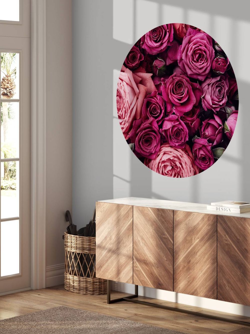 Roze rozen