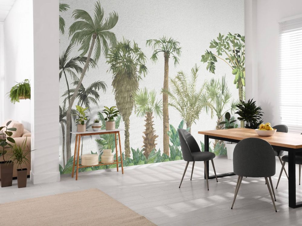 Tropische bomen en planten