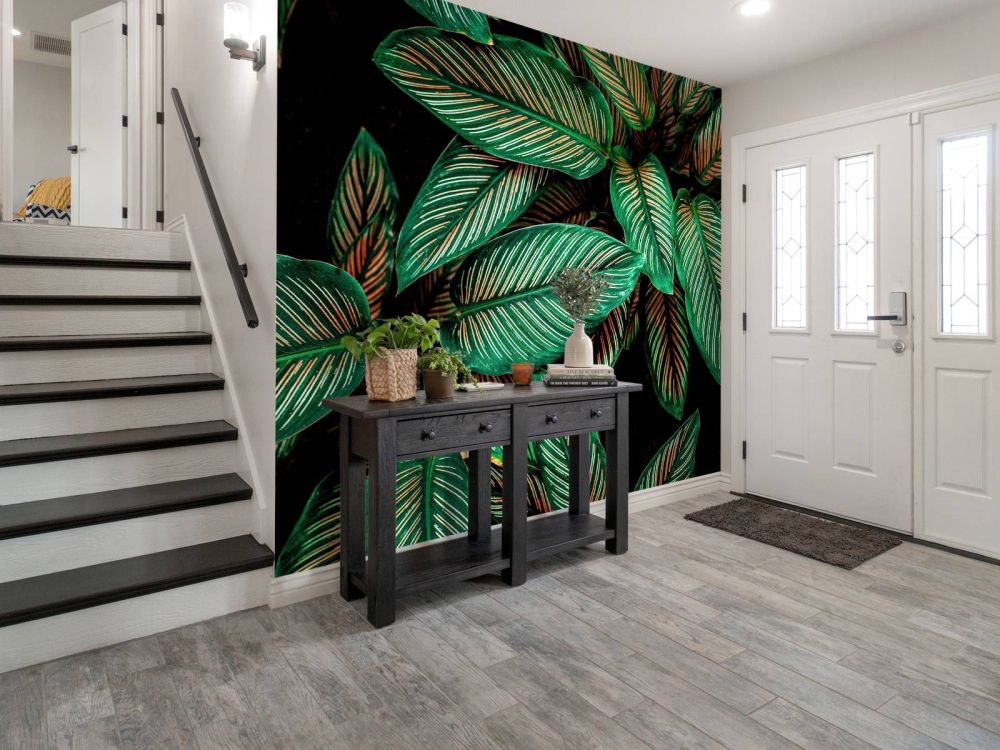 Abstracte groene bladeren