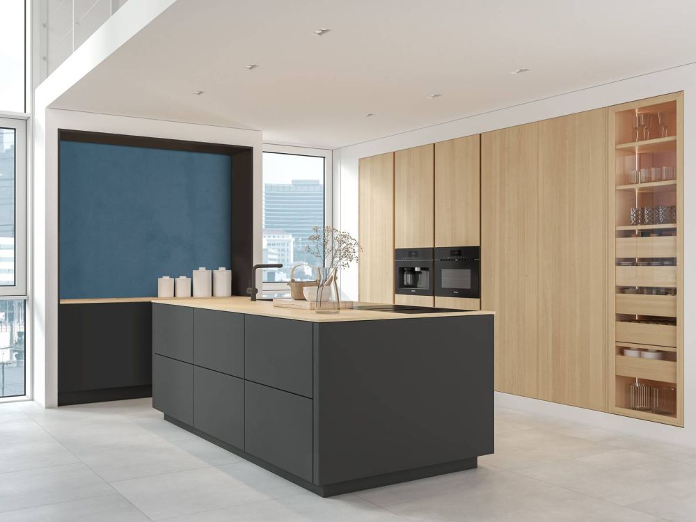 Leisteen blauw beton