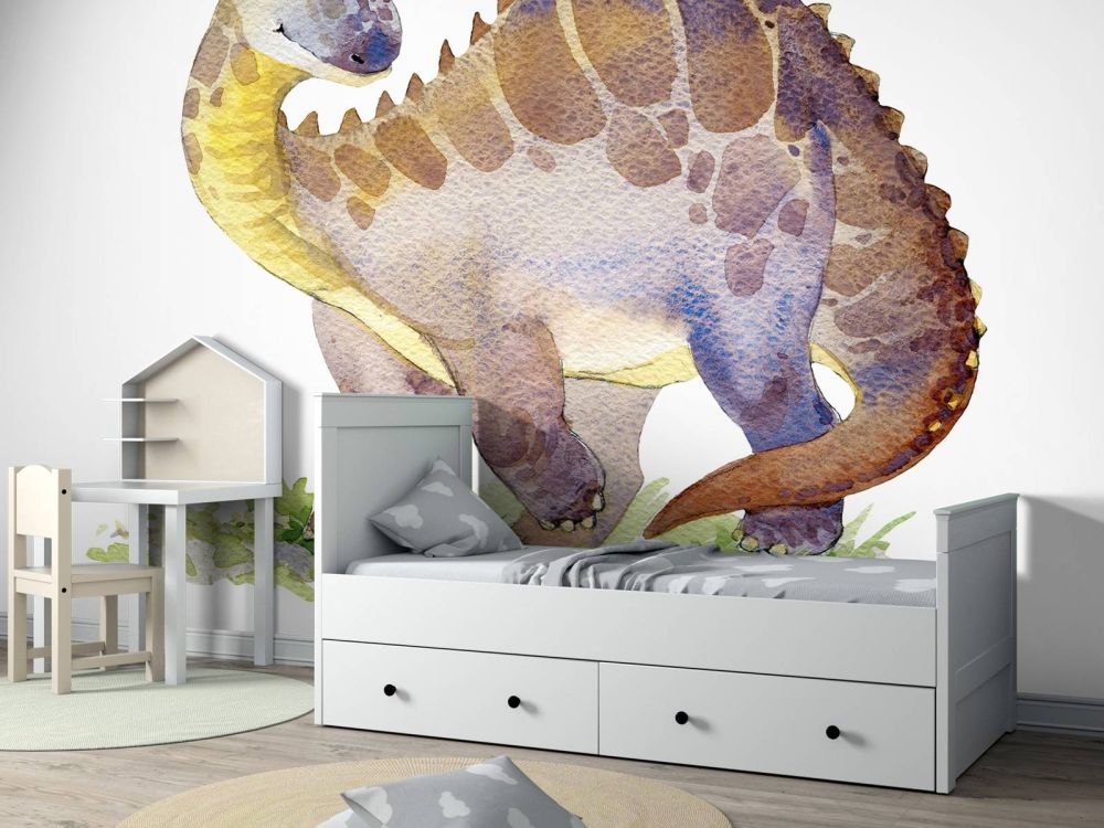 Dinosaurus van waterverf