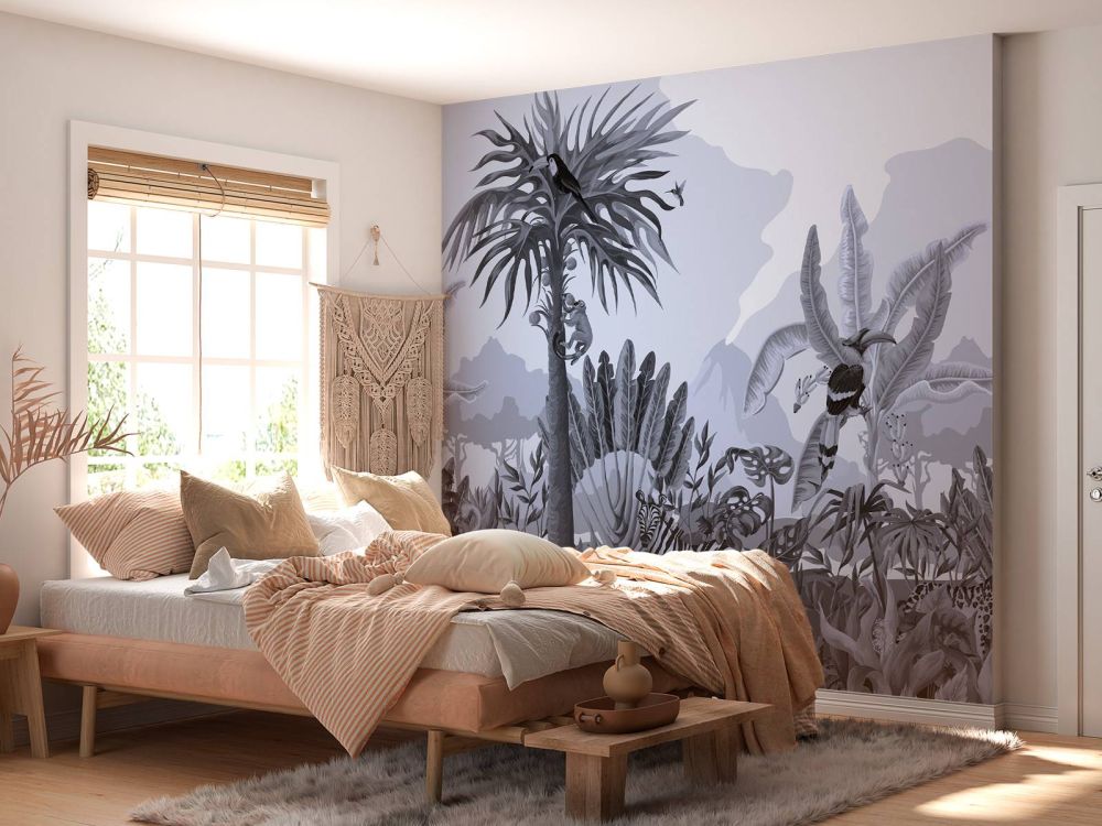 Blauwe jungle