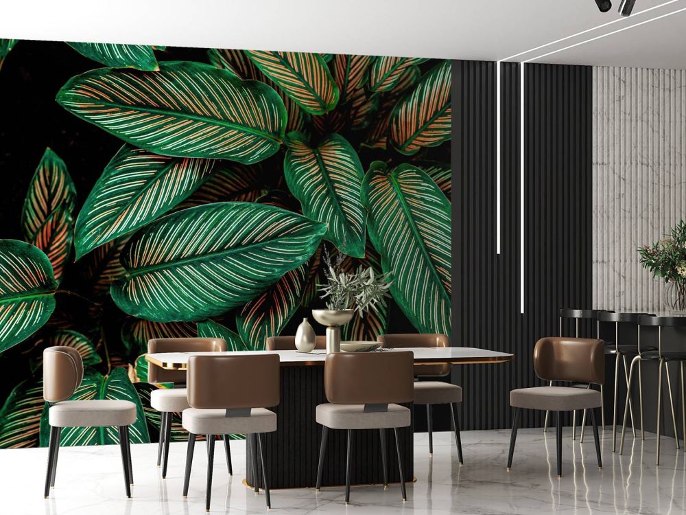 Abstracte groene bladeren