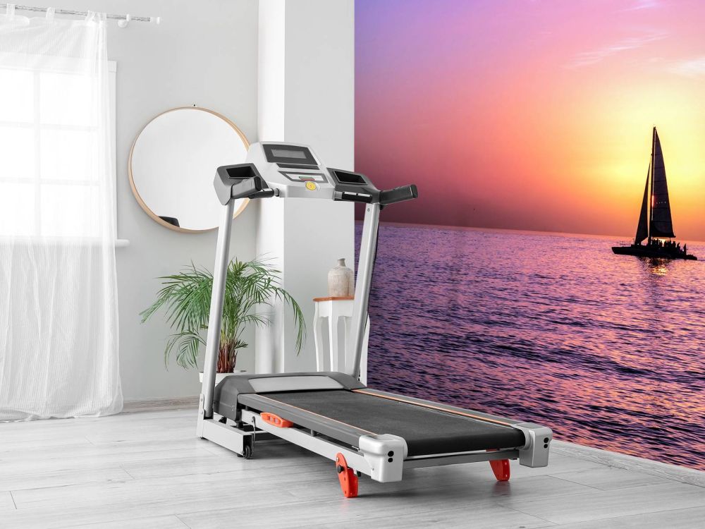 Silhouette zeilboot