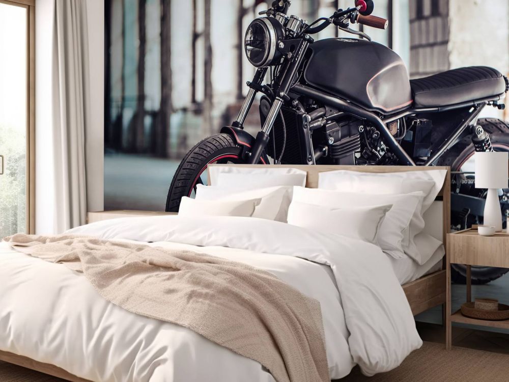 Matzwarte motor