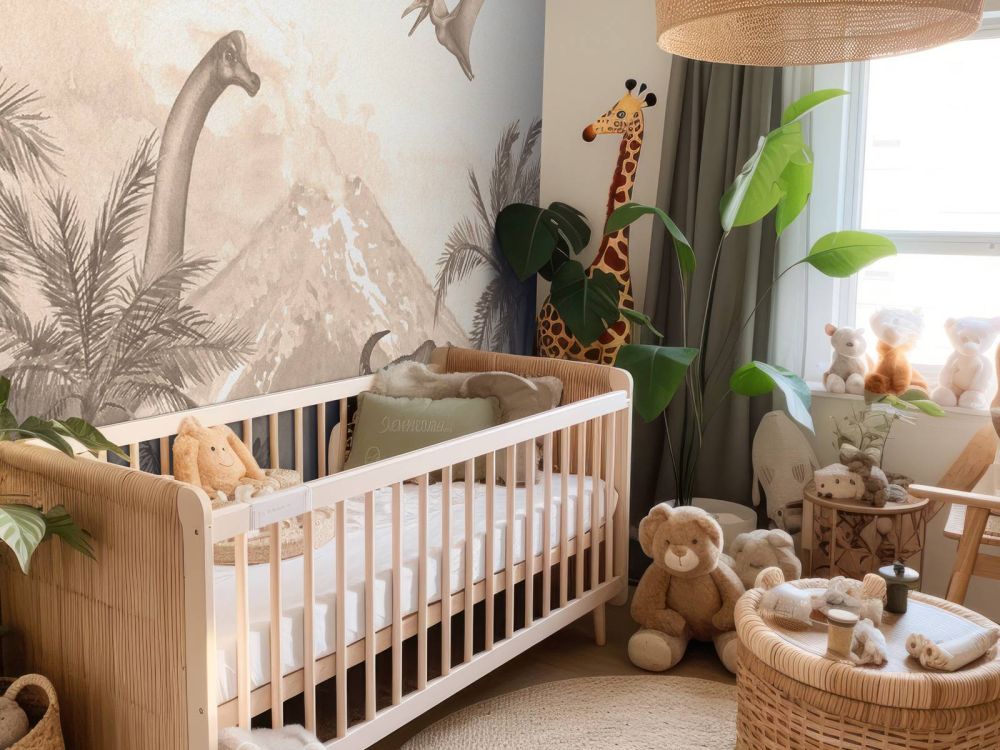 Verschillende dino's in taupe