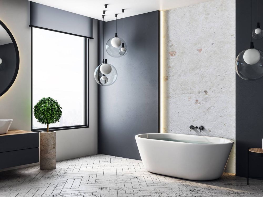 Oude muur met stuc