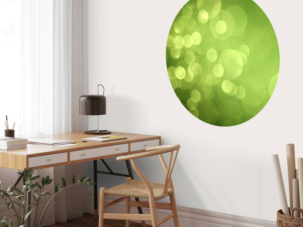 Abstract groene cirkels
