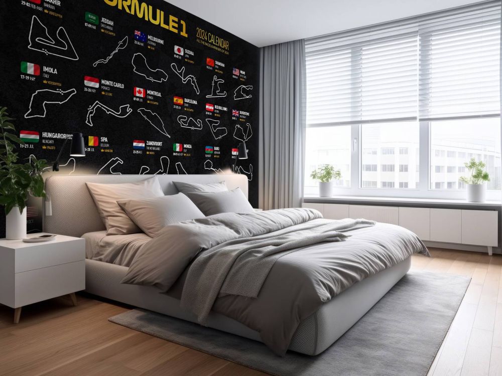 Formule 1 2024 - Winners map
