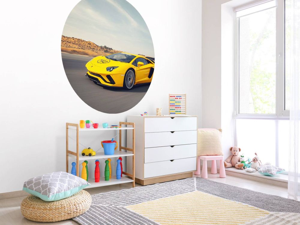 Lamborghini Aventador in actie