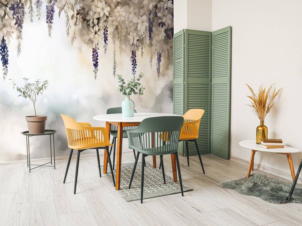 Gentle Wisteria Garden Yellow