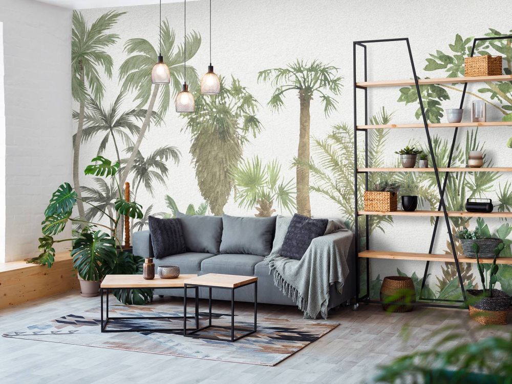Tropische bomen en planten