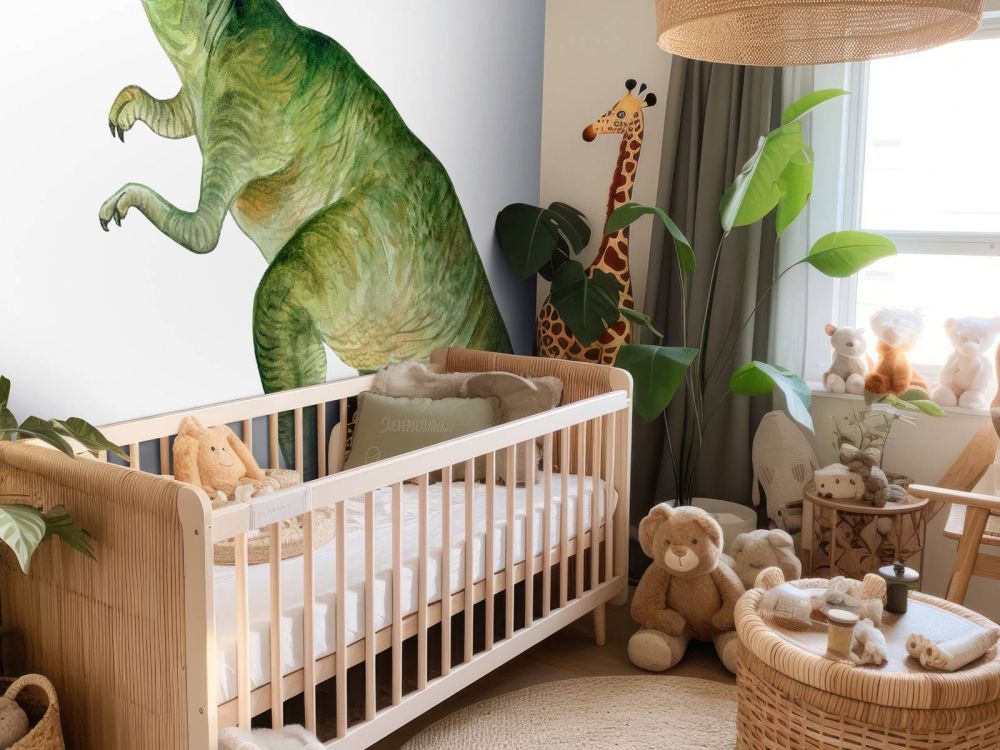 Tyrannosaurus van waterverf