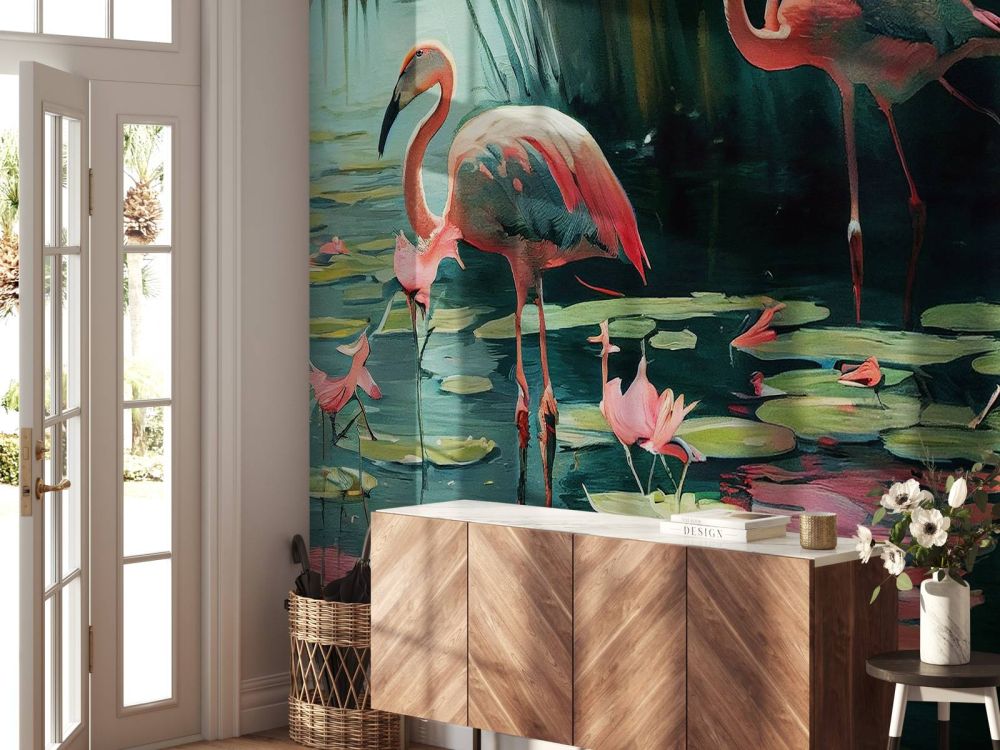 Waterlelie Flamingo Oase