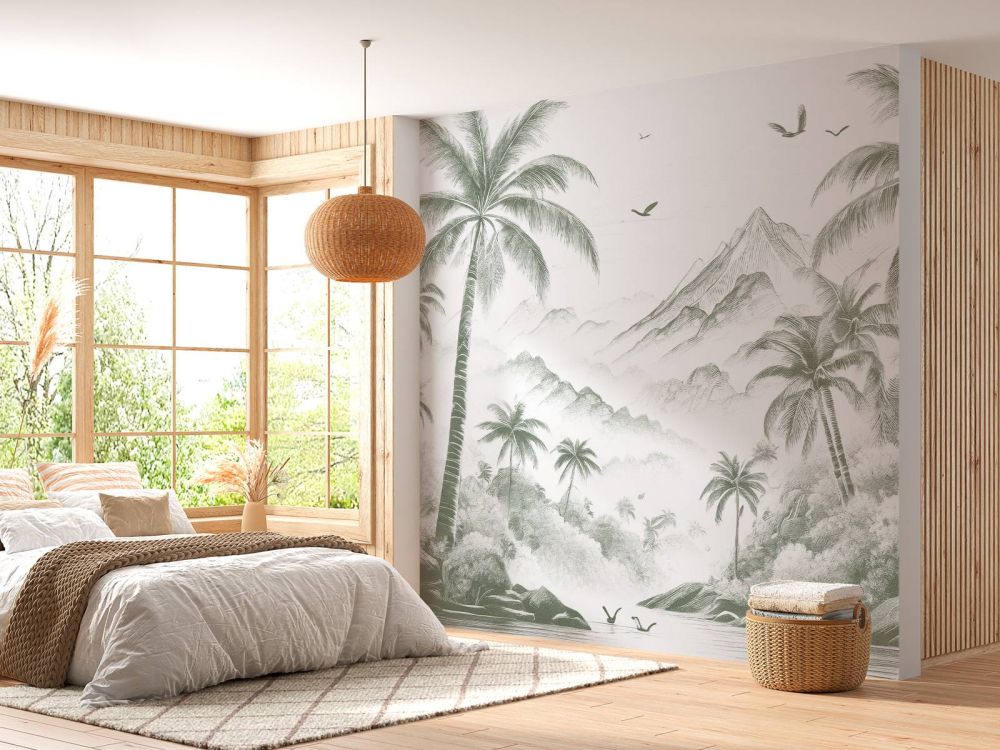 Vredige Palmbaai, groen