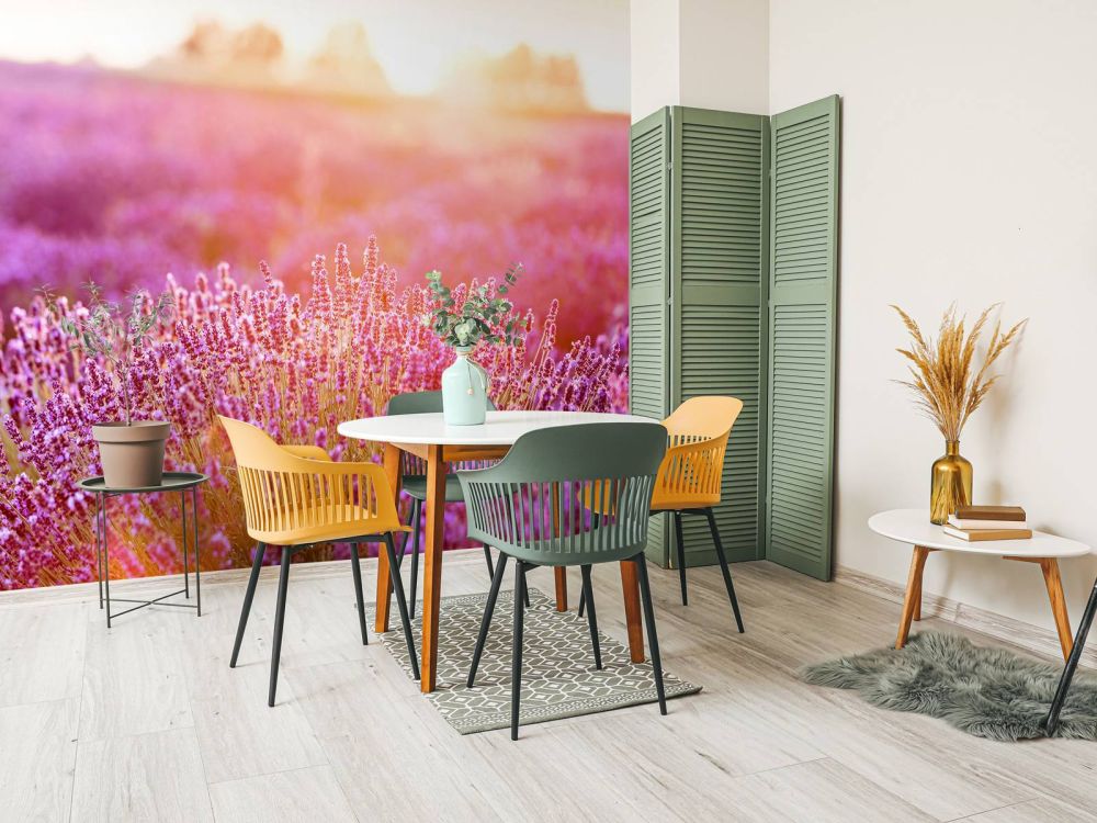 Close-up lavendel bloemen