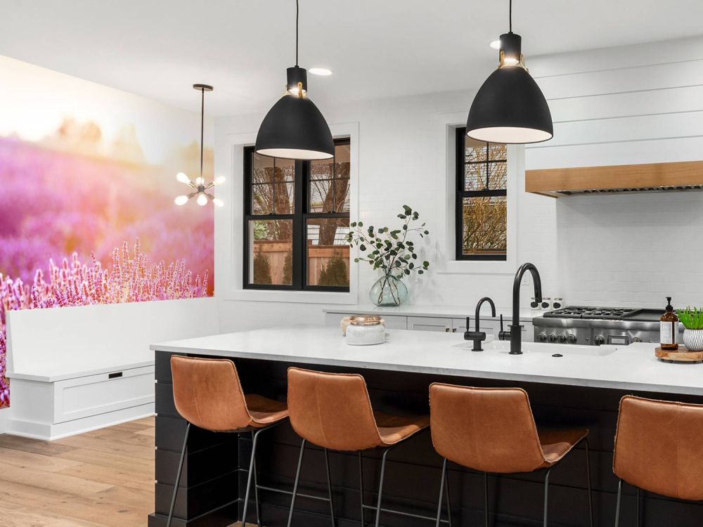 Close-up lavendel bloemen