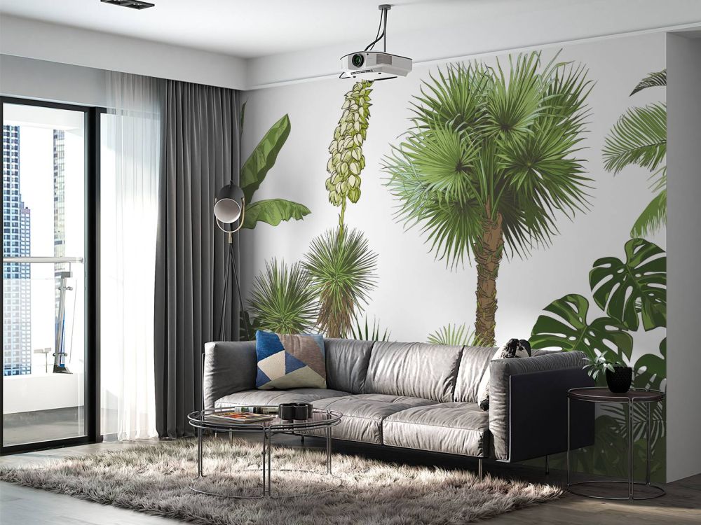 Groene tropische planten