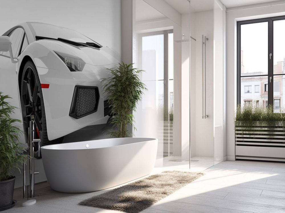 Witte supercar