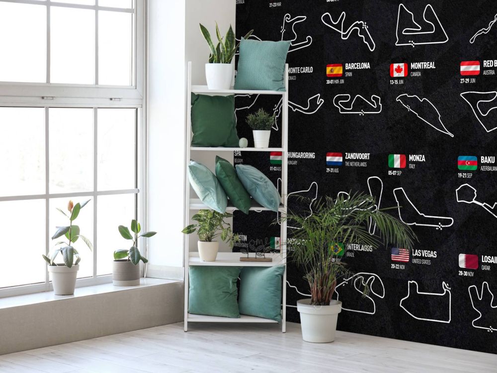 Formule 1 2025 - Data map