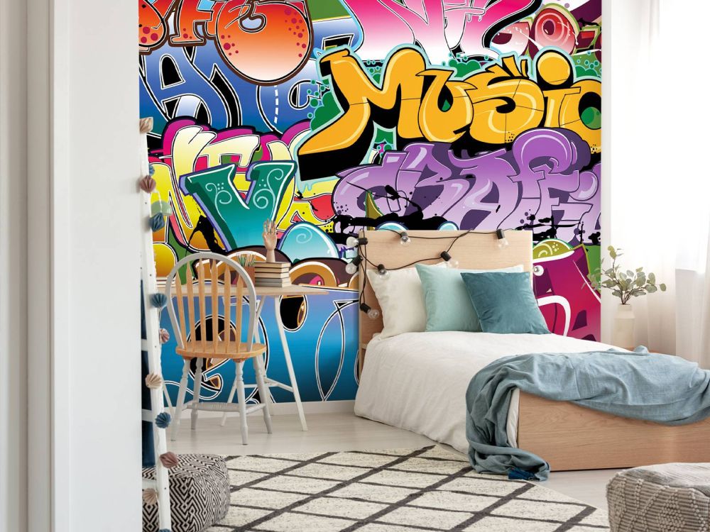 Getekende graffiti