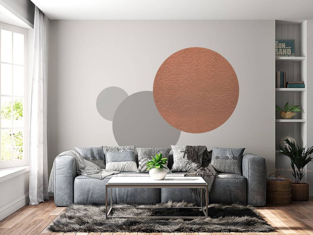 Terracotta beton met structuur