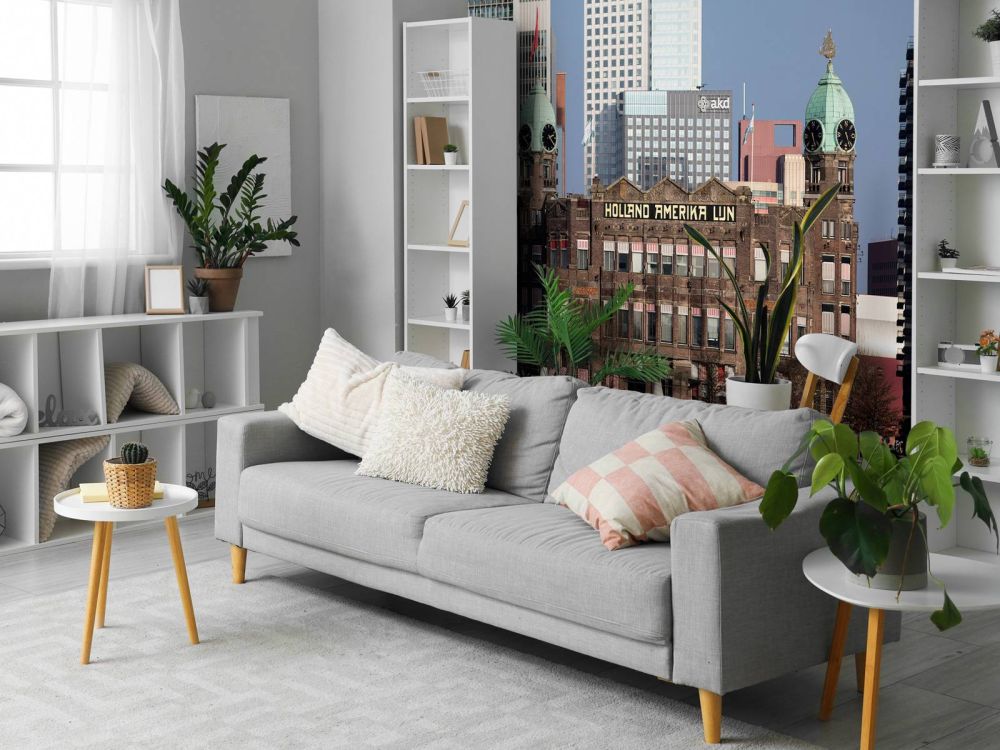 Hotel New York Rotterdam in kleur 