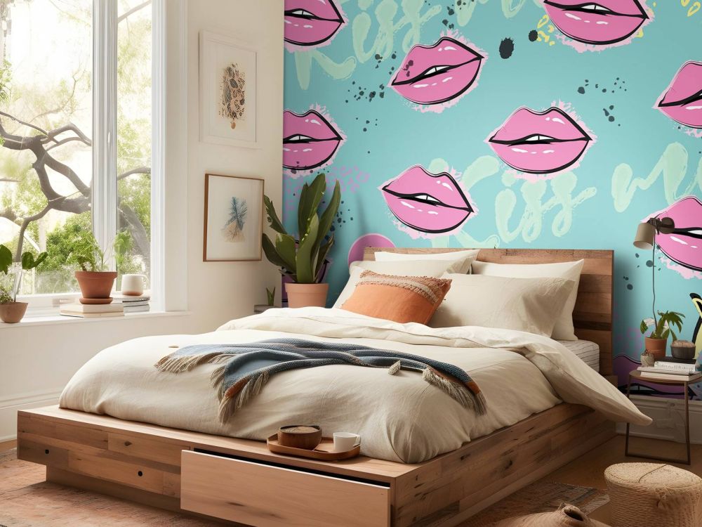 Kiss kiss turquoise