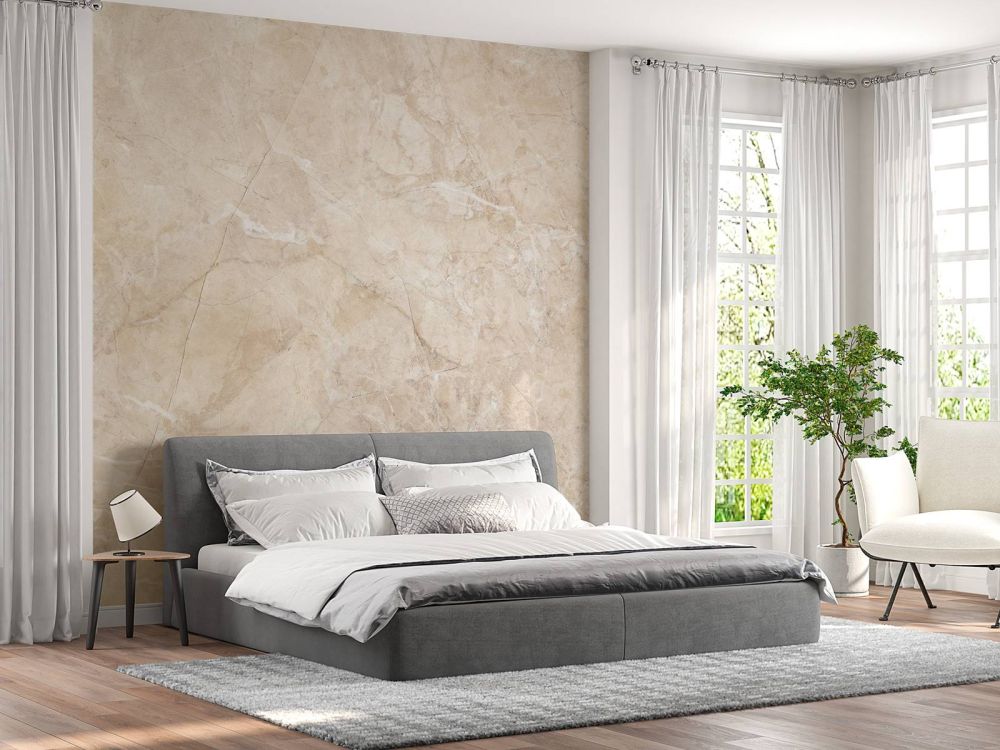 Licht beige marmer