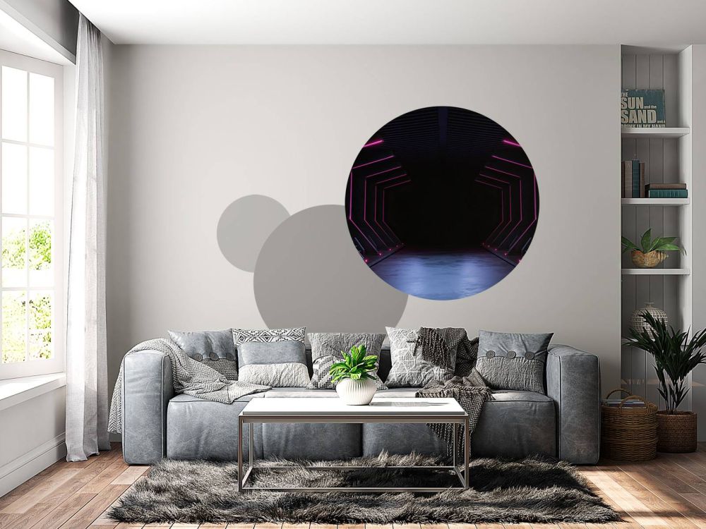 Lichtgevende 3D hal