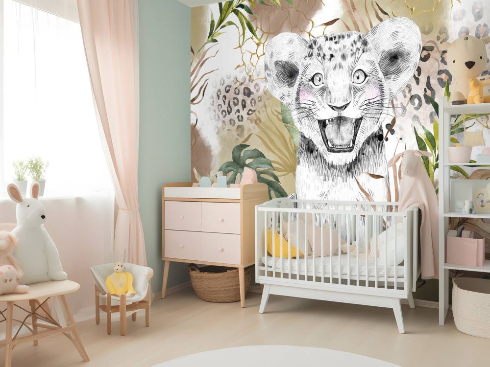 Savana baby leeuw