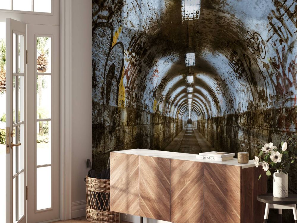 Graffiti tunnel 3D