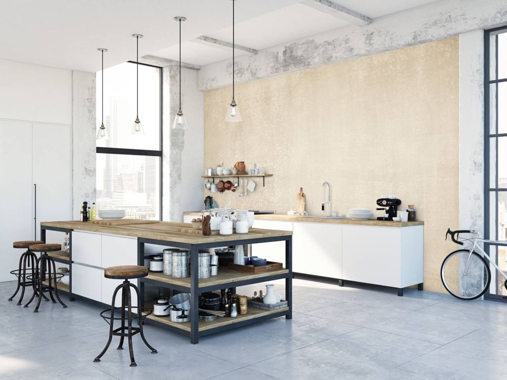 Licht gekleurd beton
