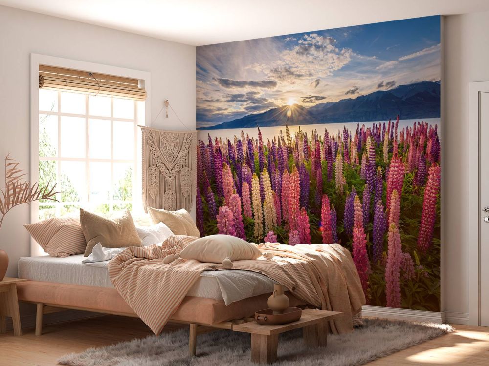 Lupins lakeside