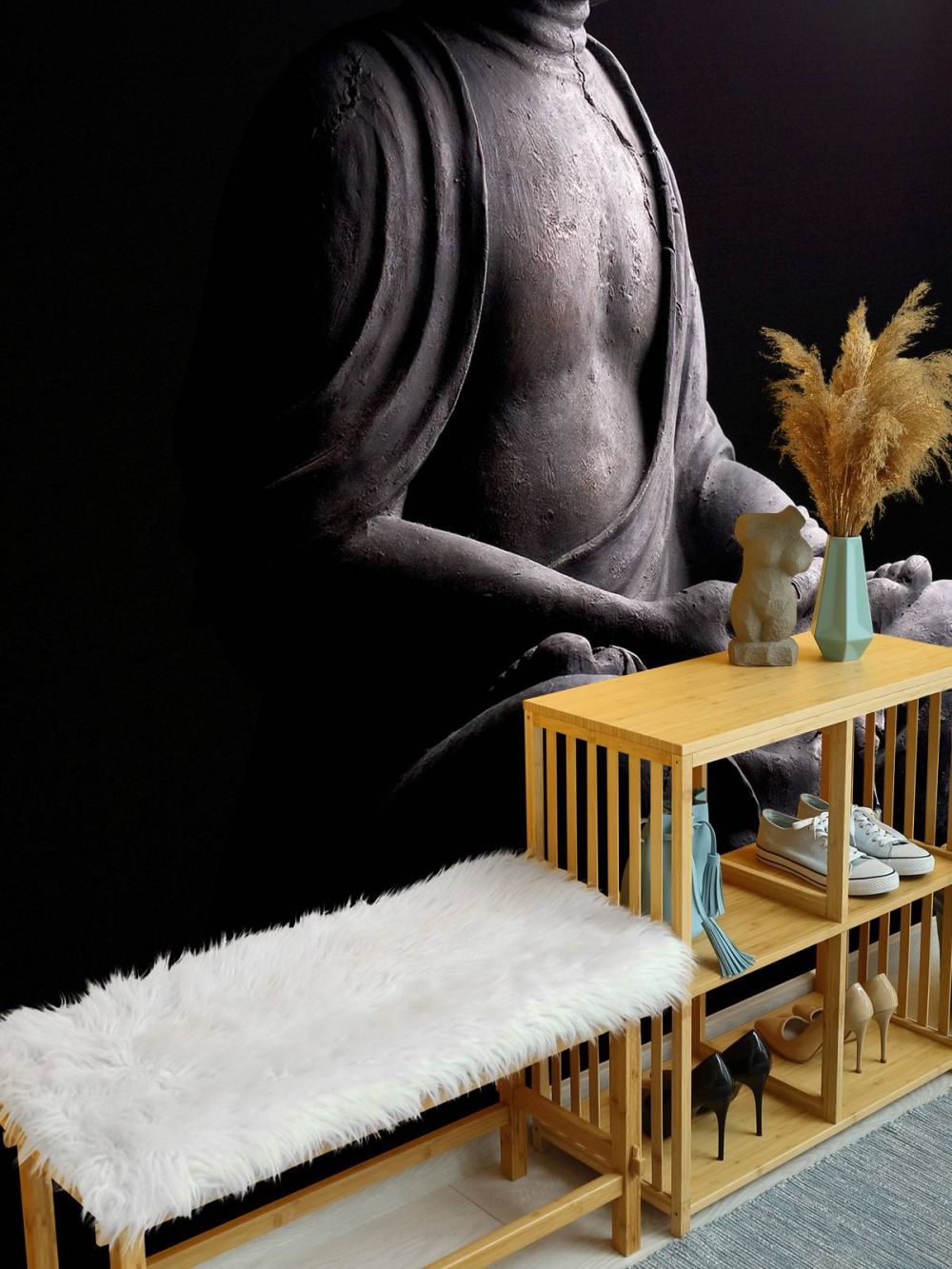 Stenen Buddha