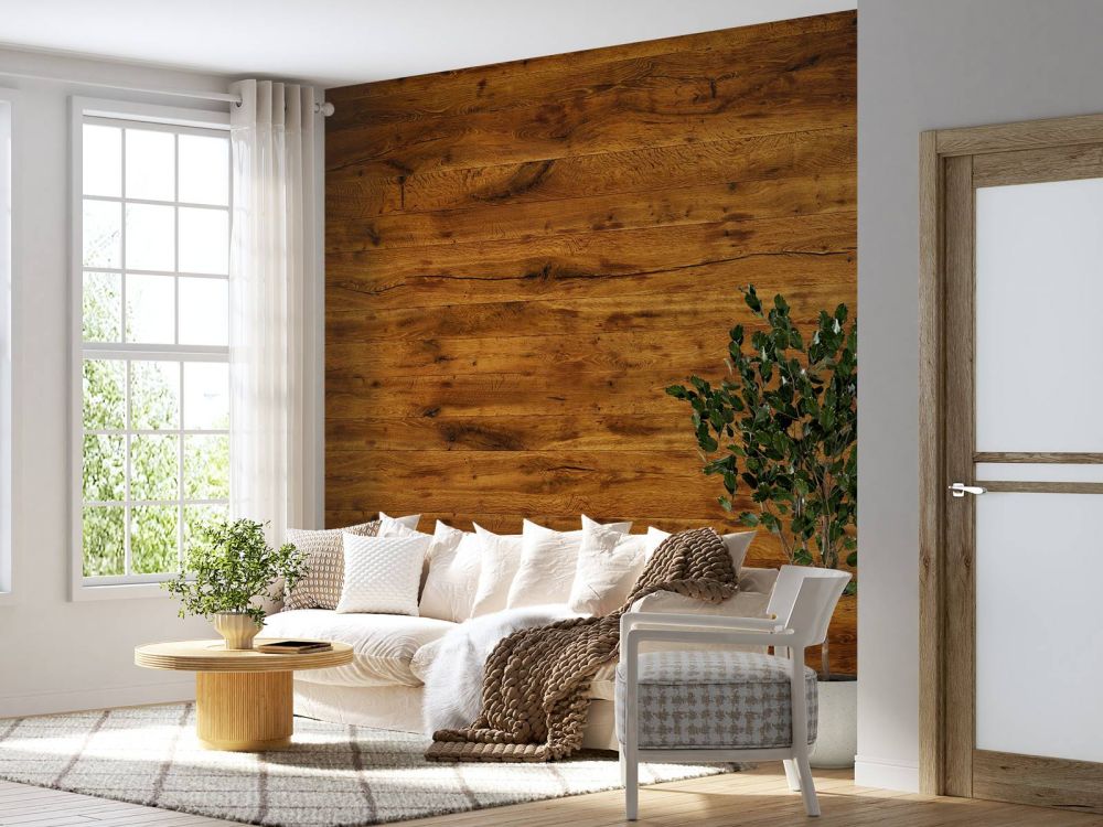 Oude houten planken