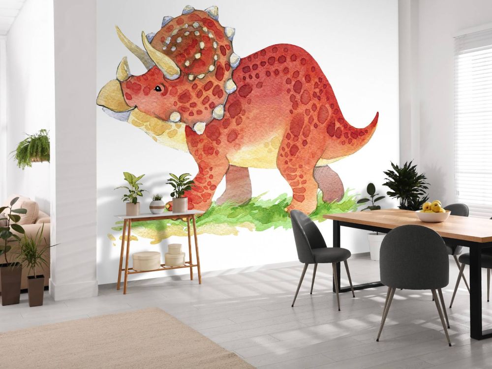 Schattige Triceratops dinosaurus