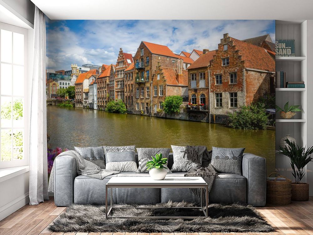 Historische huizen in Gent