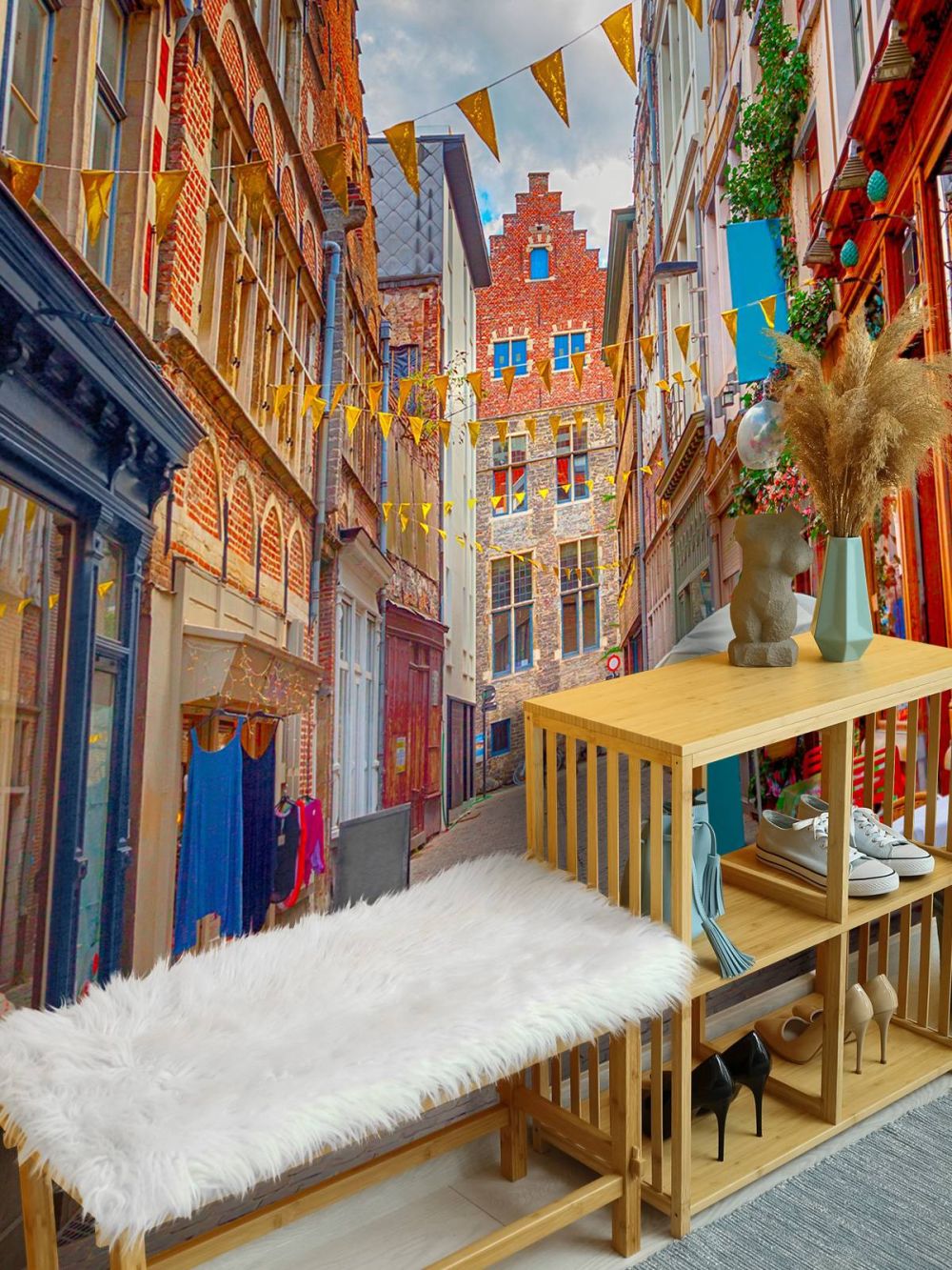 Straatje in Gent