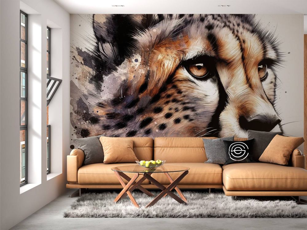 Watercolor Cheetah