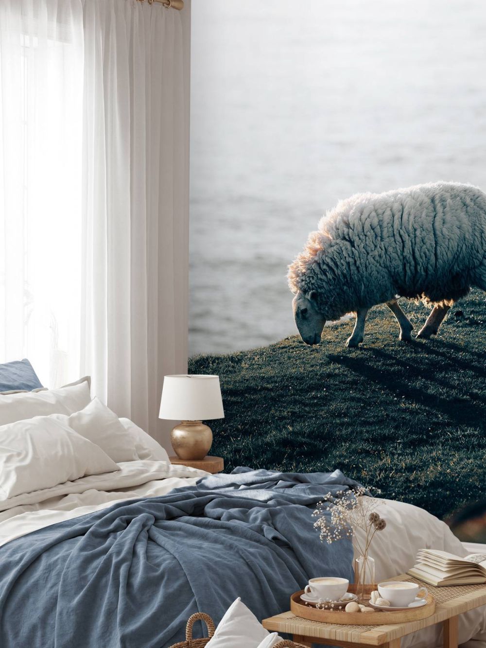 Grazend schaap