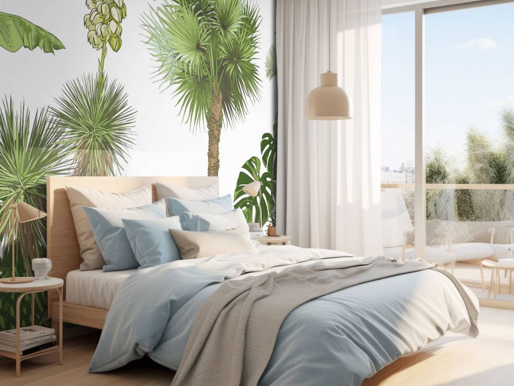 Groene tropische planten