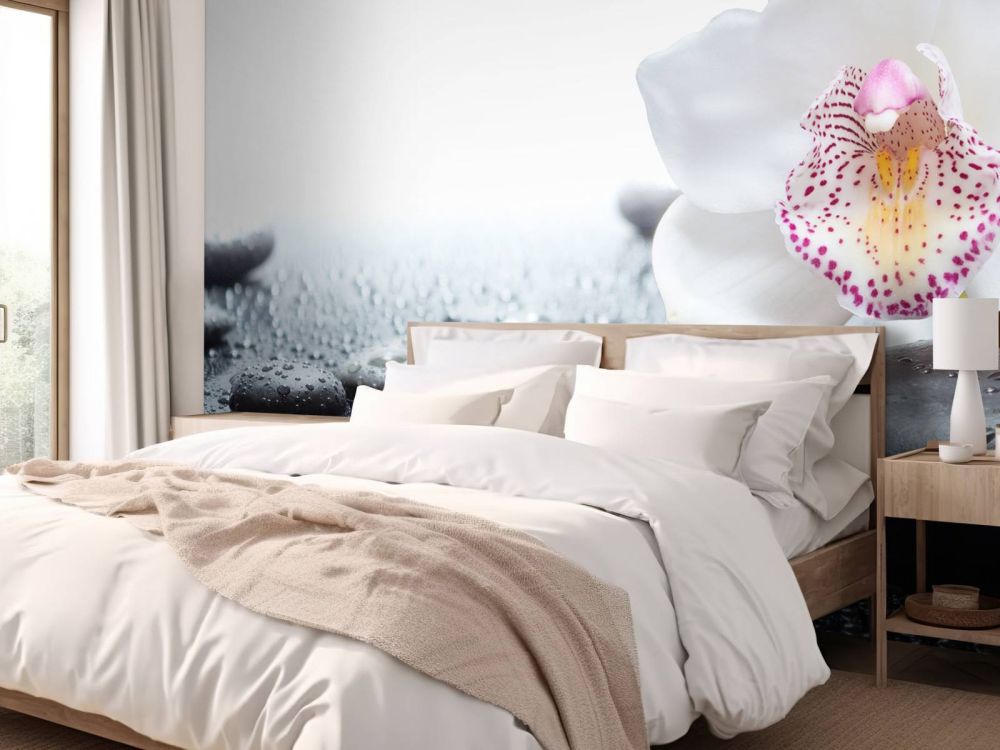Witte orchidee