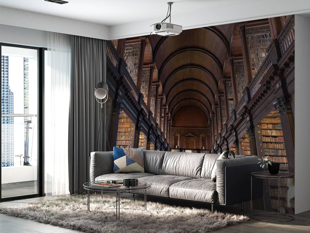 Klassieke Boekenzaal met Bogen